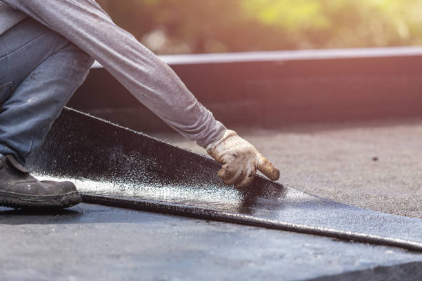 Professional Basement Waterproofing technician working in South Butler, NY
